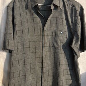 George Men's Black and Gray Shirt